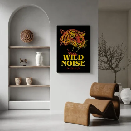 Tiger Wall Art – Wild Noise