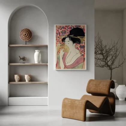 Utamaro Kitagawa Wall Art – Kushi