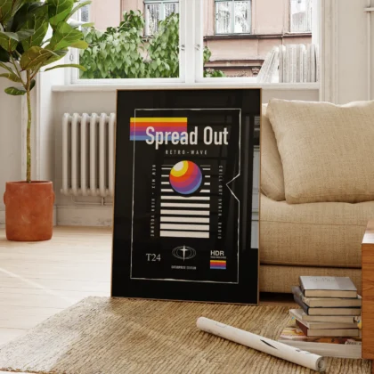 VHS Cassette Wall Art