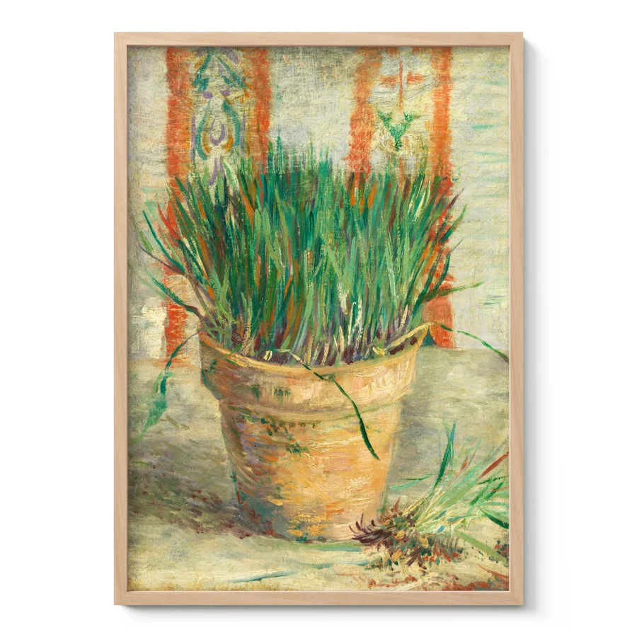 Vincent van Gogh Wall Art – Flowerpot with Garlic