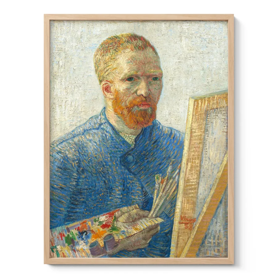 Vincent van Gogh Wall Art – Self-Portrait as a Painter