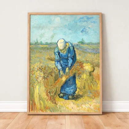 Vincent van Gogh Wall Art – Woman Binding Sheaves