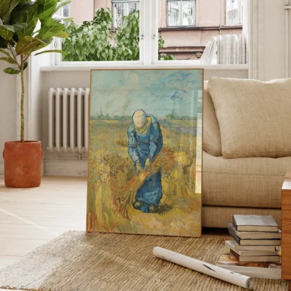 Vincent van Gogh Wall Art – Woman Binding Sheaves