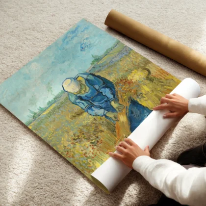 Vincent van Gogh Wall Art – Woman Binding Sheaves