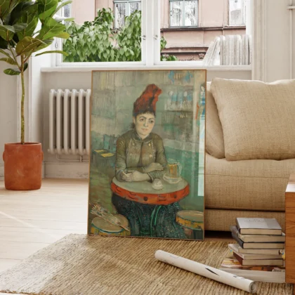 Vincent van Gogh Wall Art – Agostina Segatori in Le Tambourin