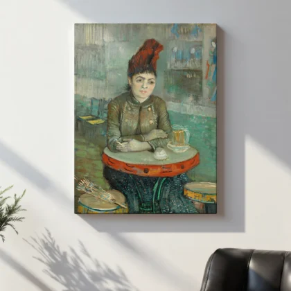 Vincent van Gogh Wall Art – Agostina Segatori in Le Tambourin