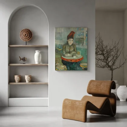Vincent van Gogh Wall Art – Agostina Segatori in Le Tambourin
