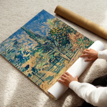 Vincent van Gogh Wall Art – Stairs in the Garden of the Asylum