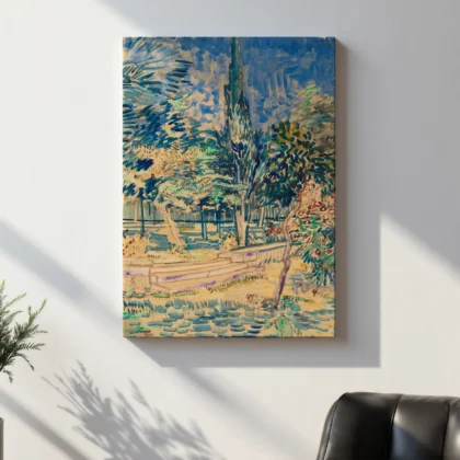 Vincent van Gogh Wall Art – Stairs in the Garden of the Asylum