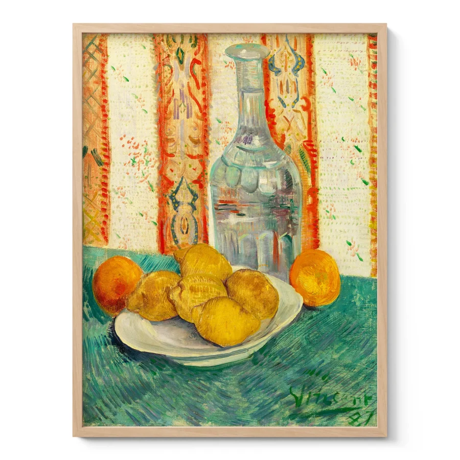 Vincent van Gogh Wall Art – Carafe and Dish with Citrus Fruit