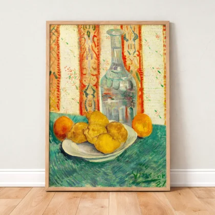 Vincent van Gogh Wall Art – Carafe and Dish with Citrus Fruit