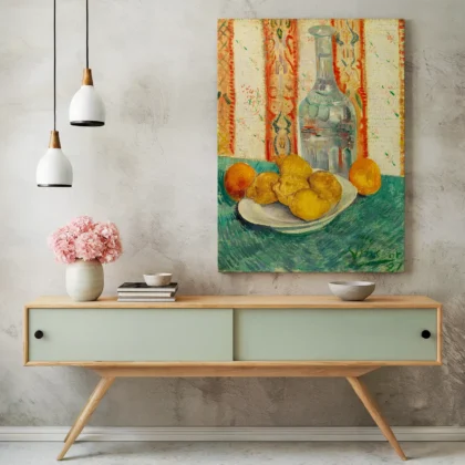 Vincent van Gogh Wall Art – Carafe and Dish with Citrus Fruit