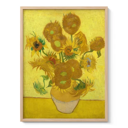 Vincent van Gogh paveikslas – Saulėgrąžos