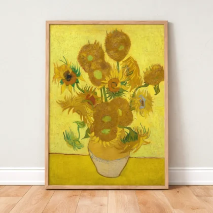 Vincent van Gogh paveikslas – Saulėgrąžos