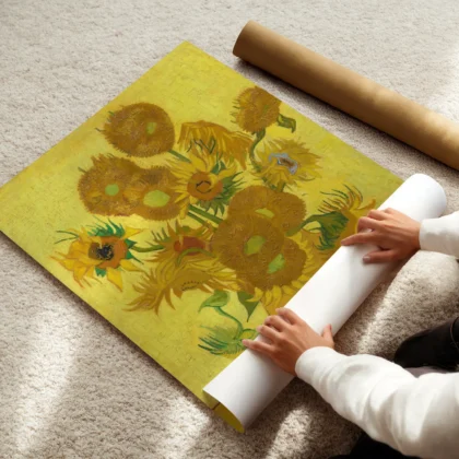 Vincent van Gogh paveikslas – Saulėgrąžos