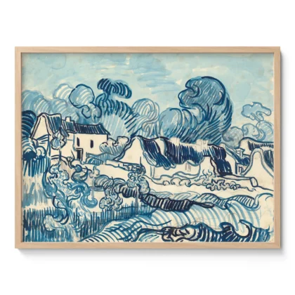 Vincent van Gogh Wall Art – Landscape with Houses