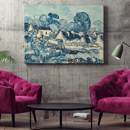 Vincent van Gogh Wall Art – Landscape with Houses