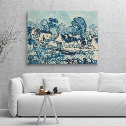 Vincent van Gogh Wall Art – Landscape with Houses