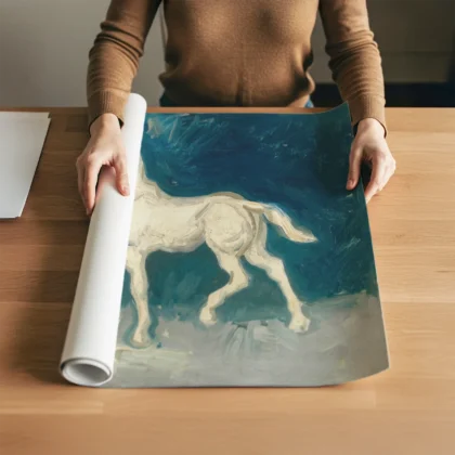 Vincent van Gogh paveikslas – Arklys