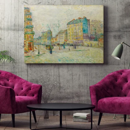 Vincent van Gogh Wall Art – Boulevard de Clichy