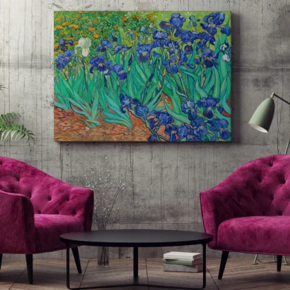 Vincent van Gogh Wall Art – Irises in the Garden