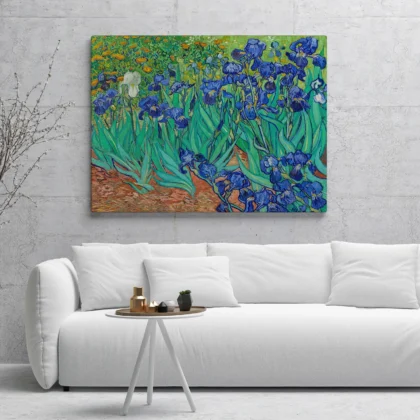 Vincent van Gogh Wall Art – Irises in the Garden