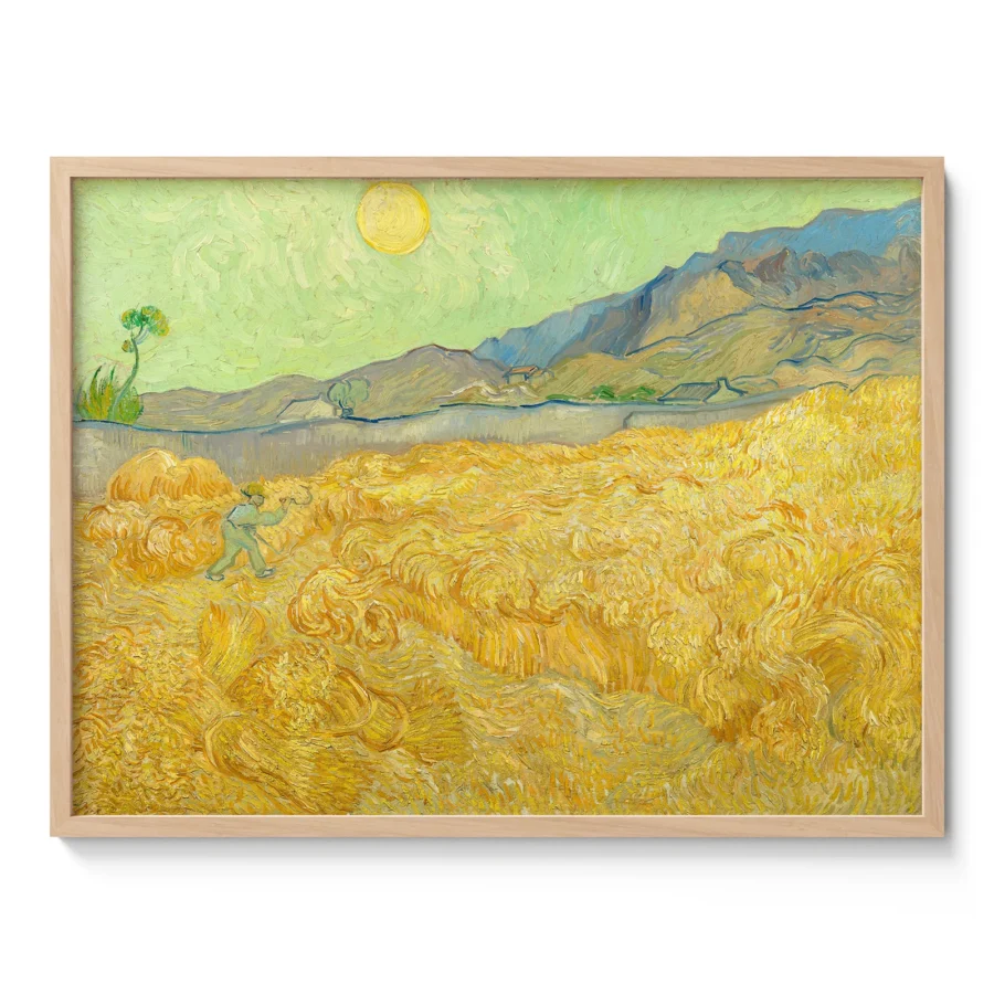 Vincent van Gogh Wall Art – Wheatfield with a Reaper