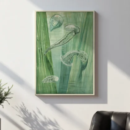 Vintage Micro Organisms Poster