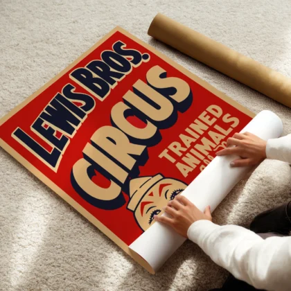 Vintage Circus Wall Art