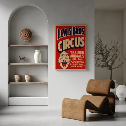 Vintage Circus Wall Art