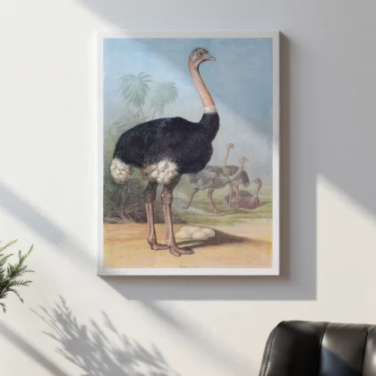 Vintage Wandbild – Strauß