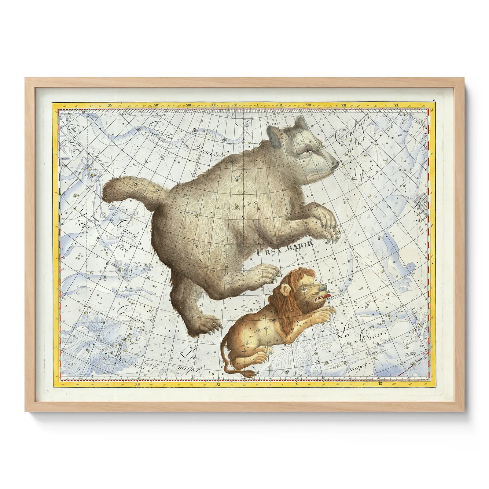 Wandbild – Sternbild Großer Bär