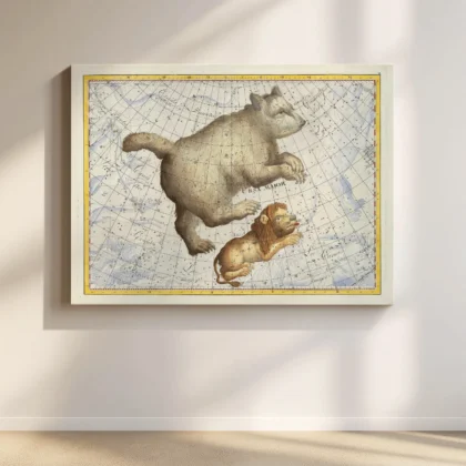 Wandbild – Sternbild Großer Bär