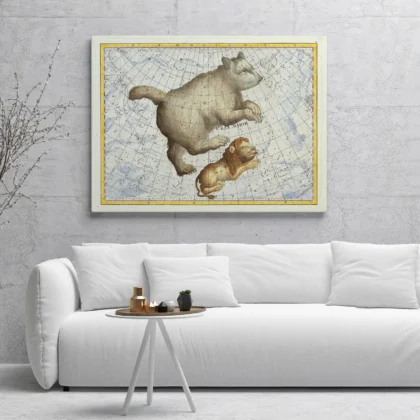 Wandbild – Sternbild Großer Bär