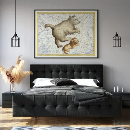 Wandbild – Sternbild Großer Bär
