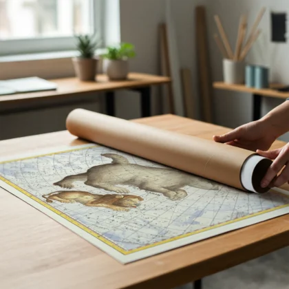 Wandbild – Sternbild Großer Bär