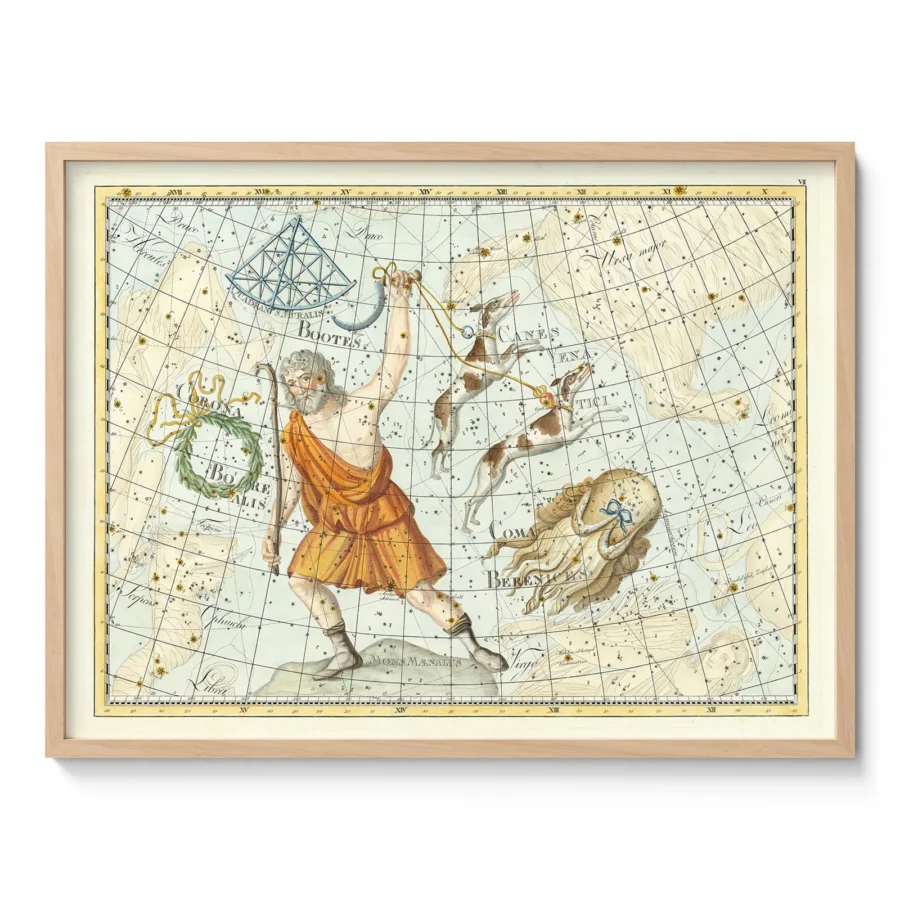 Wandbild – Sternbild Bootes