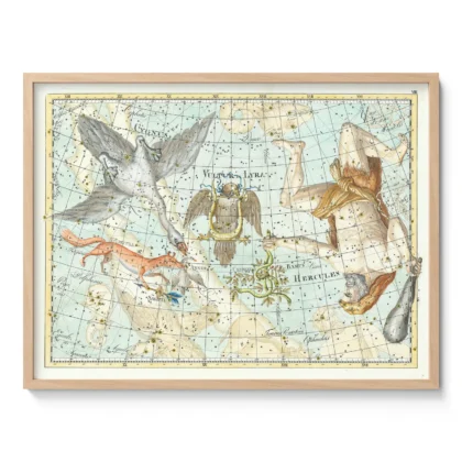 Wandbild – Sternbild Schwan
