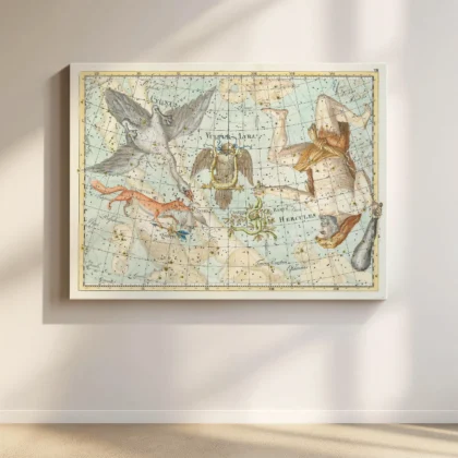 Wandbild – Sternbild Schwan