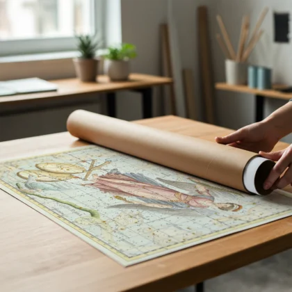 Libra and Virgo Constellation Wall Art