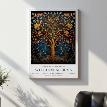 William Morris – Tree of Life Wall Art