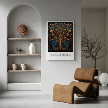 William Morris – Tree of Life Wall Art