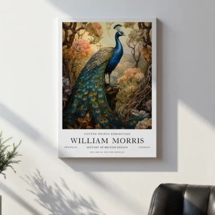 William Morris – Peacock Wall Art