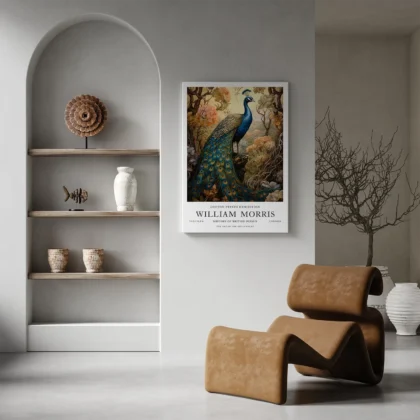 William Morris – Peacock Wall Art