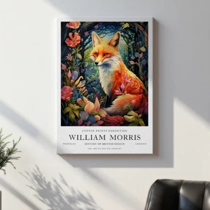 William Morris – Fox Wall Art