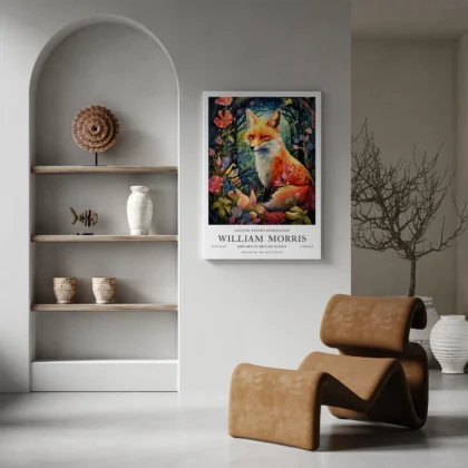 William Morris – Fox Wall Art