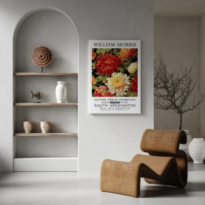 William Morris – Dahlia Wall Art