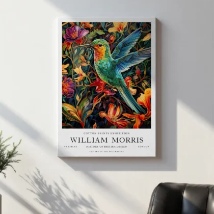 William Morris – Hummingbird Wall Art