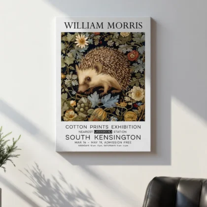 William Morris – Hedgehog Art Print