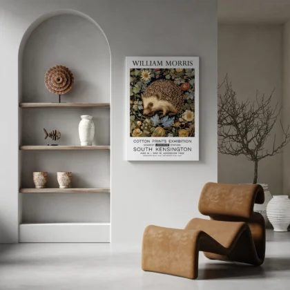 William Morris – Hedgehog Art Print
